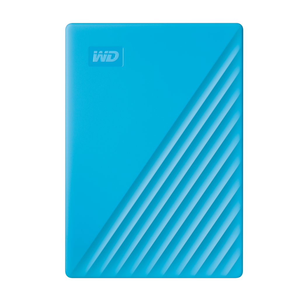 WD® My Passport® Portable Hard Drive (Blue)