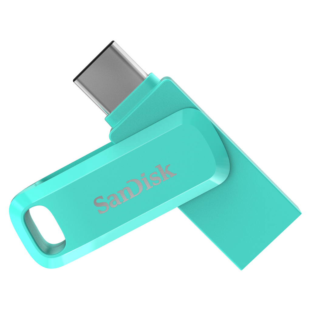 SanDisk Ultra Ultra Dual Drive Go USB Type-C™ Flash Drive (Mint Green) (SDDDC3)