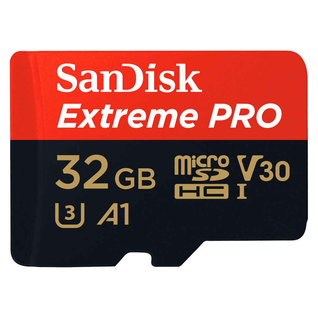 SanDisk Extreme Pro microSDHC/microSSDXC UHS-I V30 Memory Card w/Adapter (100MB/s - 200MB/s) (SDSQXCG/SDSQXCU/SDSQXCD)