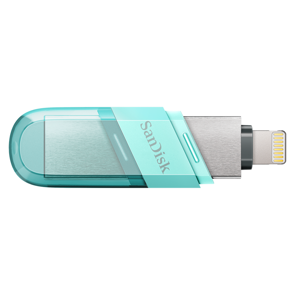 SanDiskSanDisk iXpand™ Flash Drive Flip - Mint Green (SDIX90N)