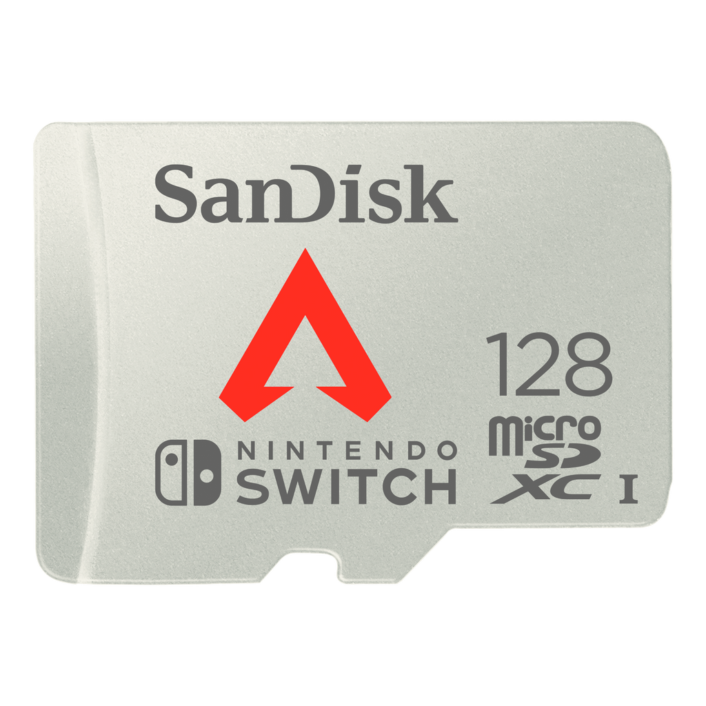 SanDisk Nintendo Apex Legends Edition microSDXC 128GB Memory Card for Nintendo Switch (SDSQXAO)