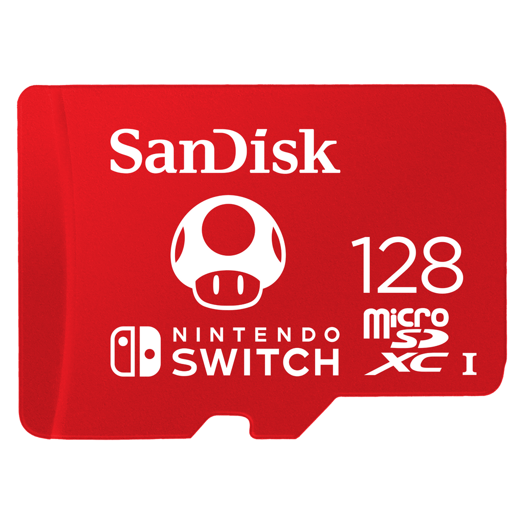 SanDisk Nintendo MARIO microSDXC Memory Card for Nintendo Switch (SDSQXAO)