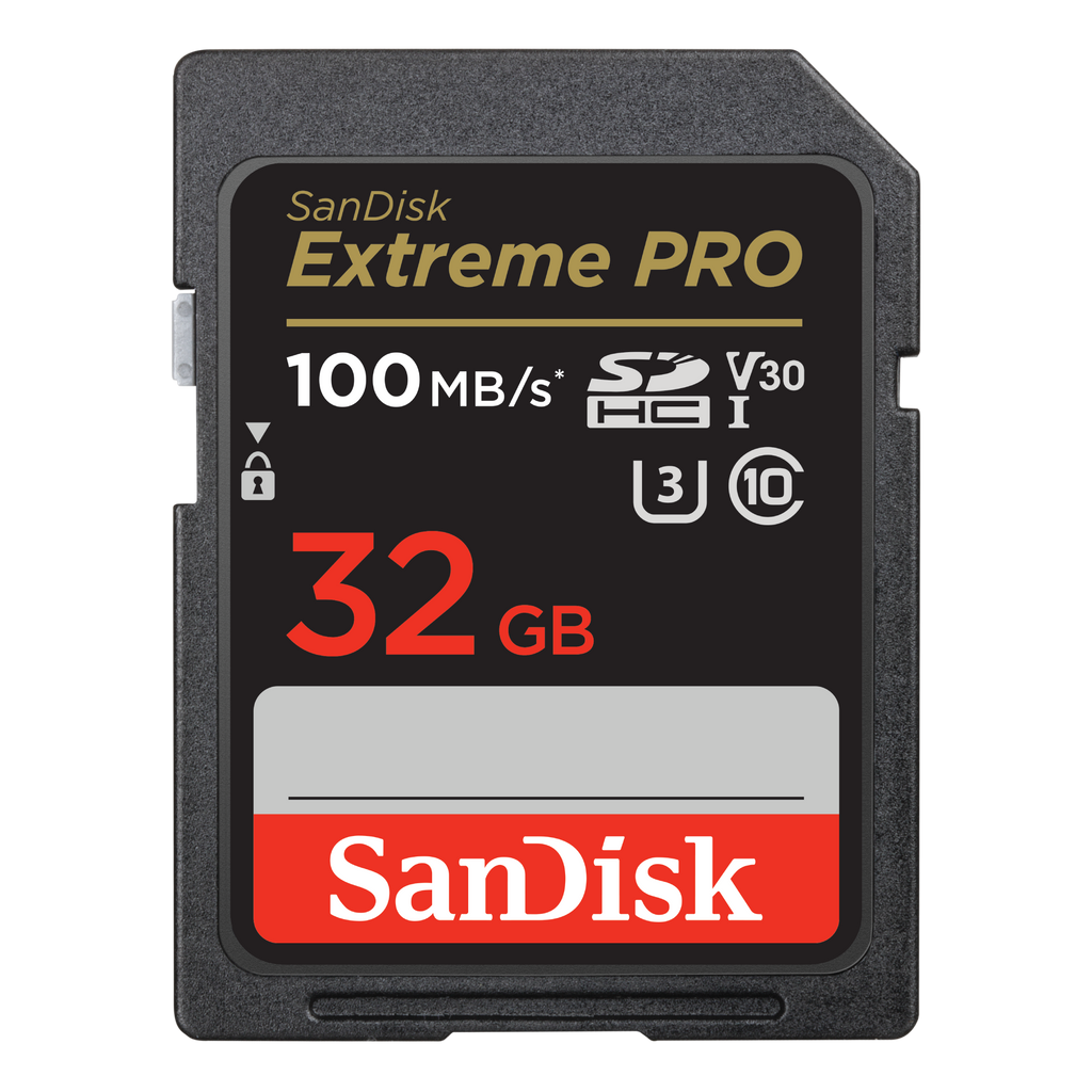 SanDisk Extreme Pro SDHC/SDXC UHS-I V30 Memory Card (100MB/s - 200MB/s) (SDSDXXO/SDSDXXU/SDSDXXD))