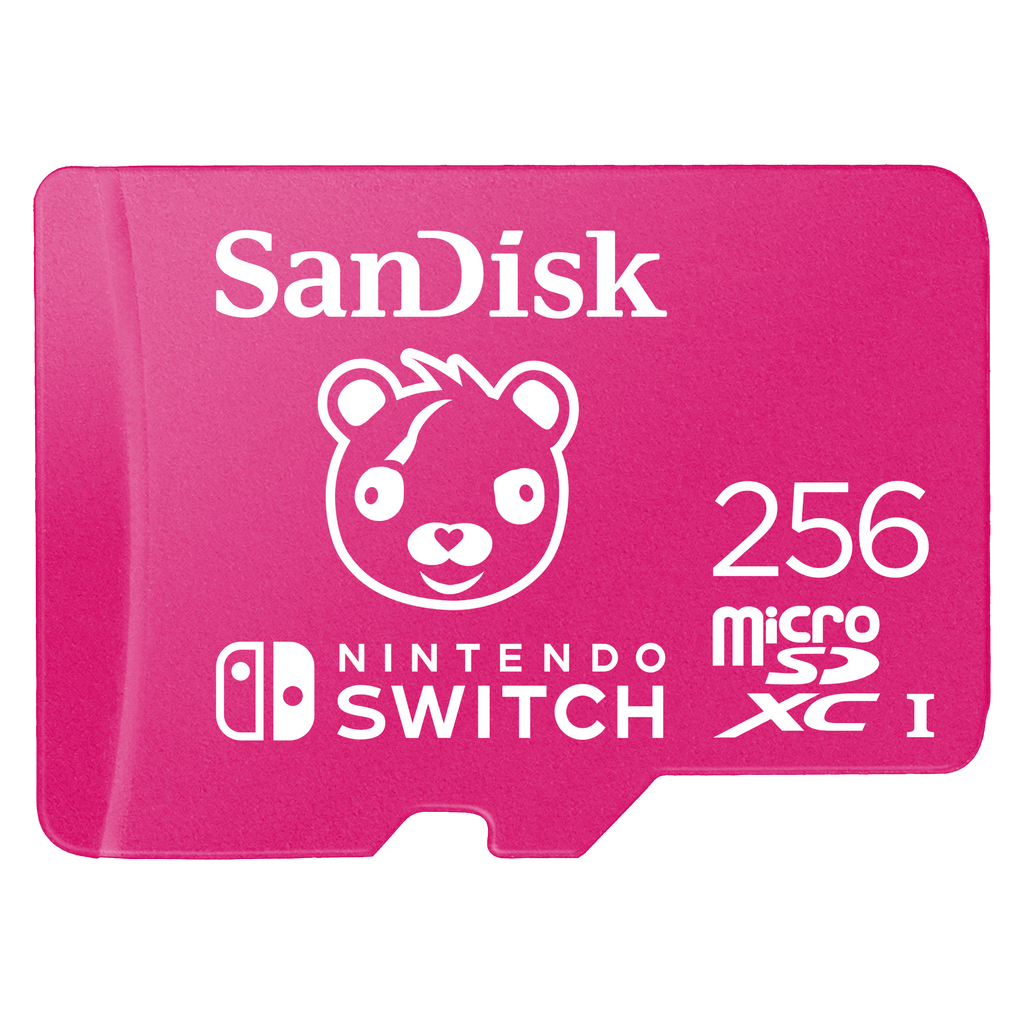 SanDisk Nintendo FORTNITE Edition microSDXC Memory Card for Nintendo Switch (SDSQXAO)