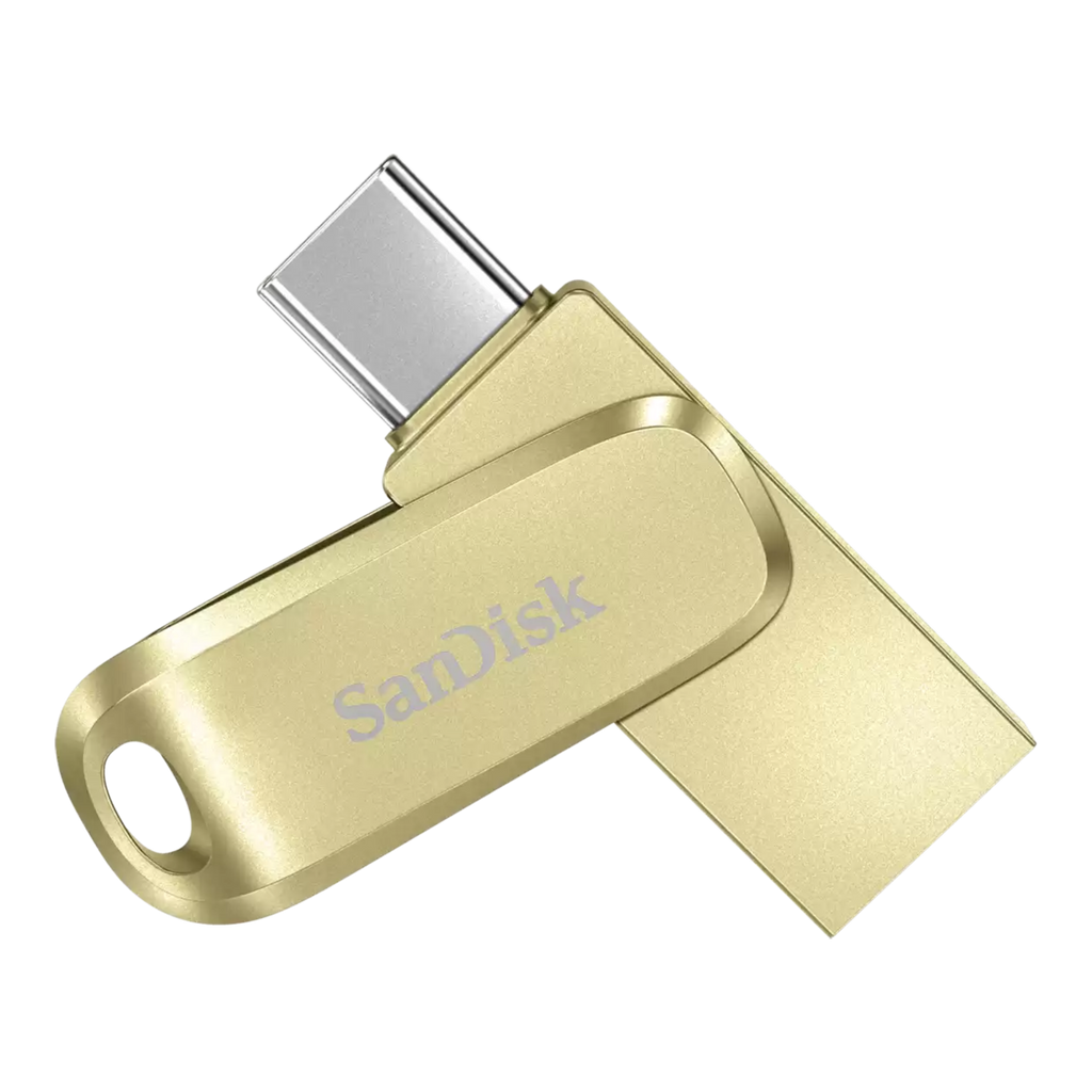 SanDisk Ultra Dual Drive Luxe USB Type-C™ Flash Drive (Gold) (SDDDC4)