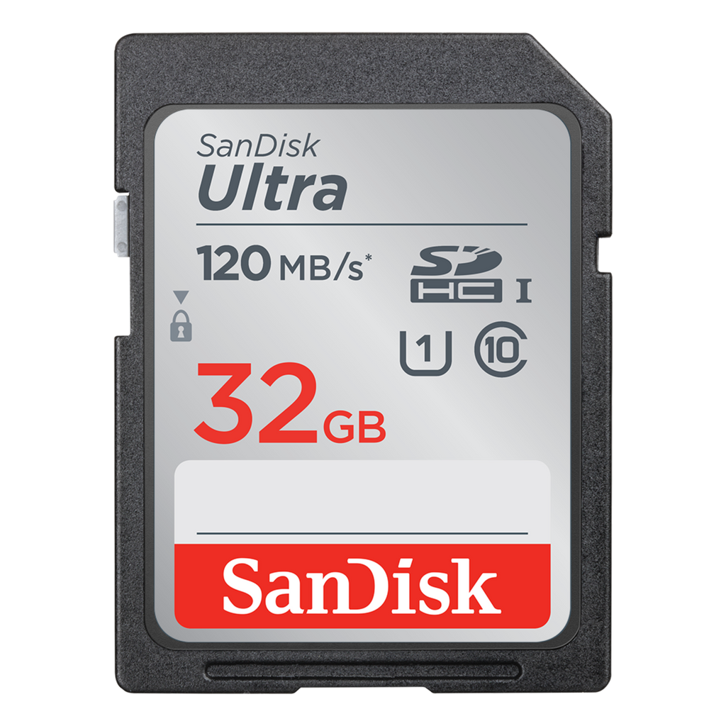 SanDisk Ultra SDHC/SDXC UHS-I Memory Card (120MB/s) (SDSDUN4/SDSDUNB)