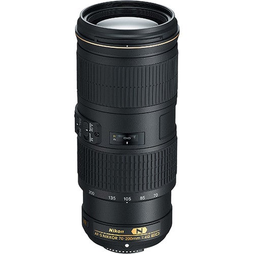 [Pre-order item. Ship within 30 days] Nikon AF-S NIKKOR 70-200MM F/4G ED VR Lens-Camera Lenses-futuromic