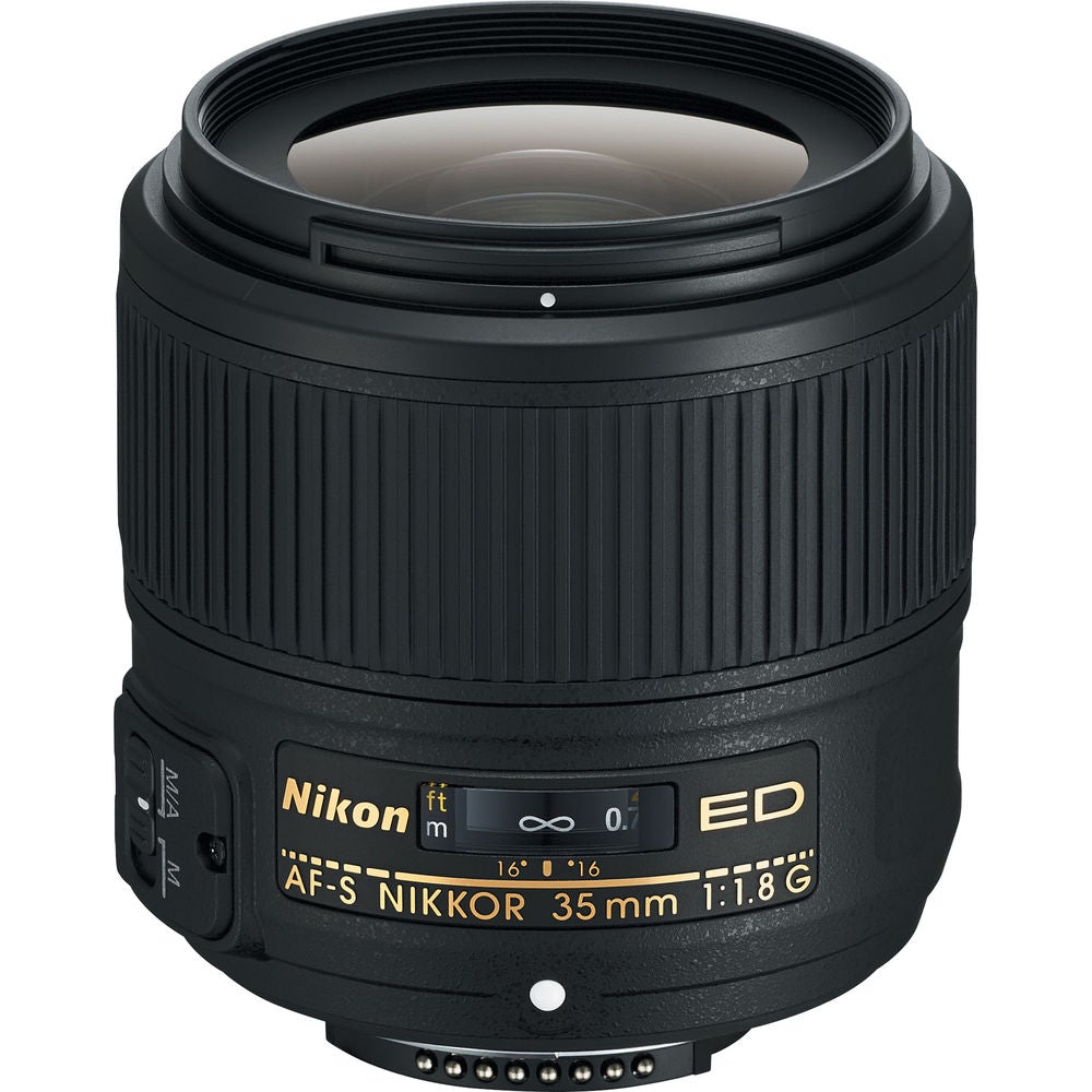 Nikon AF-S NIKKOR 35MM F/1.8G ED Lens-Camera Lenses-futuromic