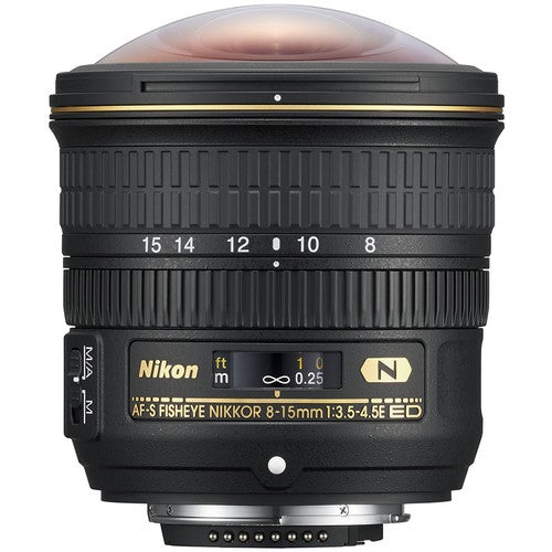 [Pre-order item. Ship within 30 days] Nikon AF-S 8-15MM F/3.5-4.5E ED Fisheye Nikkor E ED-Camera Lenses-futuromic