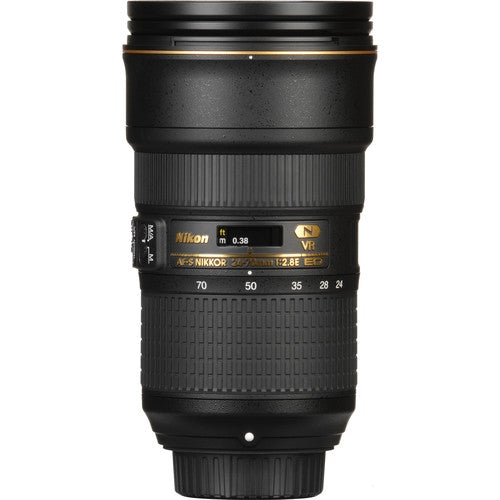 Nikon AF-S NIKKOR 24-70mm F/2.8E ED VR Lens-Camera Lenses-futuromic