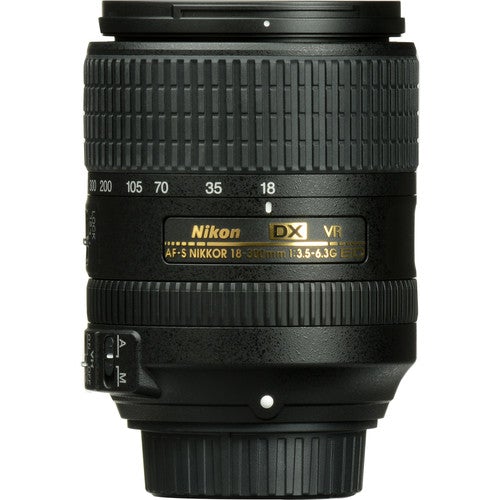 Nikon AF-S DX NIKKOR 18-300MM F/3.5-6.3G ED VR-Camera Lenses-futuromic