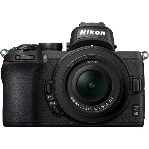 Nikon Z50 Mirrorless Camera with Nikkor Z DX 16-50mm F/3.5-6.3 VR Lens Kit-Mirrorless-futuromic