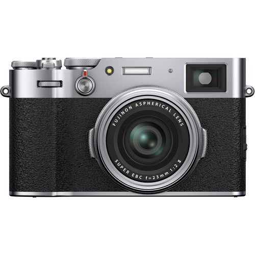 FUJIFILM X100V Digital Camera (Silver)-Digital Compact Cameras-futuromic