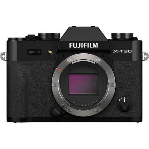 FUJIFILM X-T30 II Mirrorless Camera Body Only (Black/Silver)