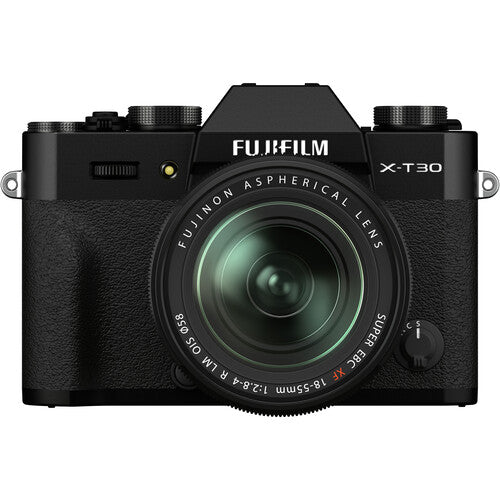 FUJIFILM X-T30 II Mirrorless Camera with 18-55mm Lens (Black/Silver)