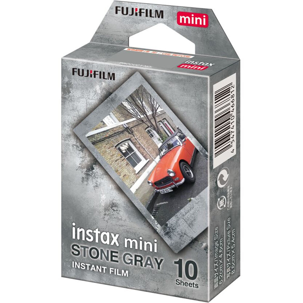 FUJIFILM INSTAX Mini Stone Gray Instant Film