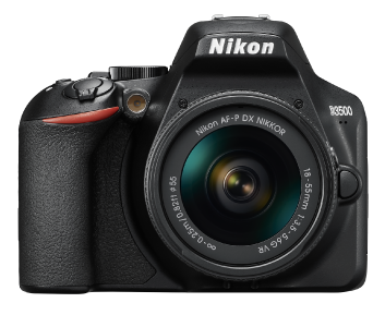 Nikon D3500 kit with AF-P DX 18-55mm f/3.5-5.6G VR Lens-Digital SLR Cameras-futuromic