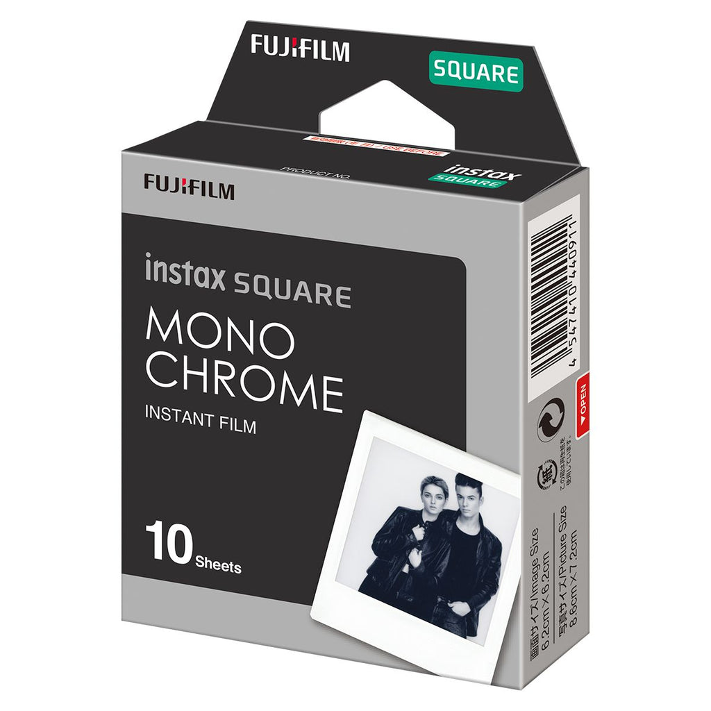 Fujifilm Instax Film Square (Monochrome 10s)
