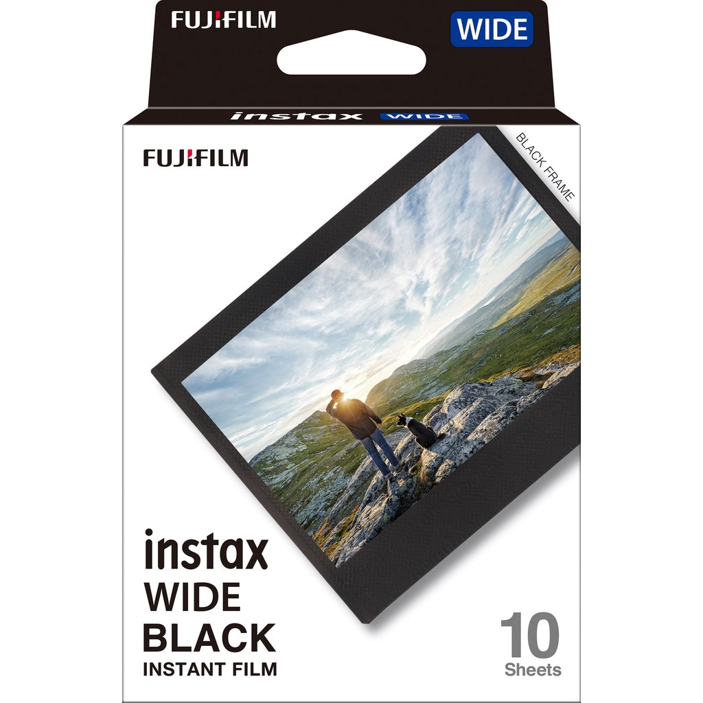 FUJIFILM Instax Wide Film (Black Frame 10's)