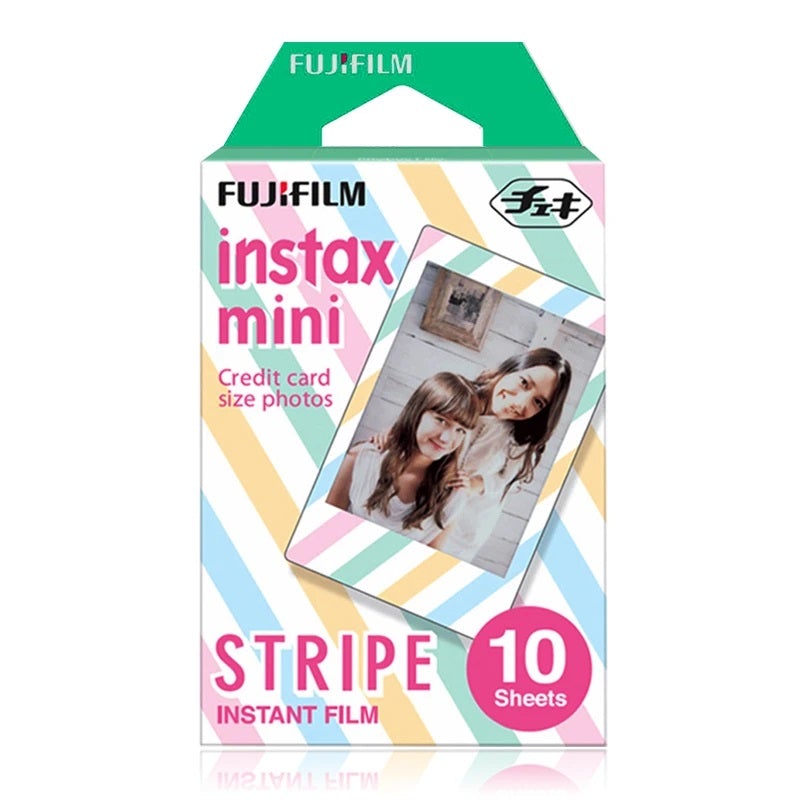 Fujifilm Instax Mini Film (Stripe 10's)-Instant Camera Accessories-futuromic