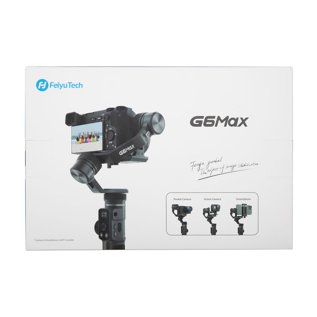 FeiyuTech G6 Max 3-Axis 4-in-1 USB/Wi-Fi Control Stabilized Handheld Gimbal