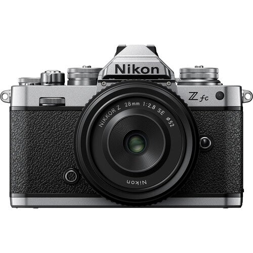Nikon Z fc Mirrorless Camera with NIKKOR Z 28MM F/2.8 (SE) with FREE Z Series Camera Case, SanDisk Extreme Pro 32GB Memory Card, and Limited Edition Strap-Mirrorless-futuromic